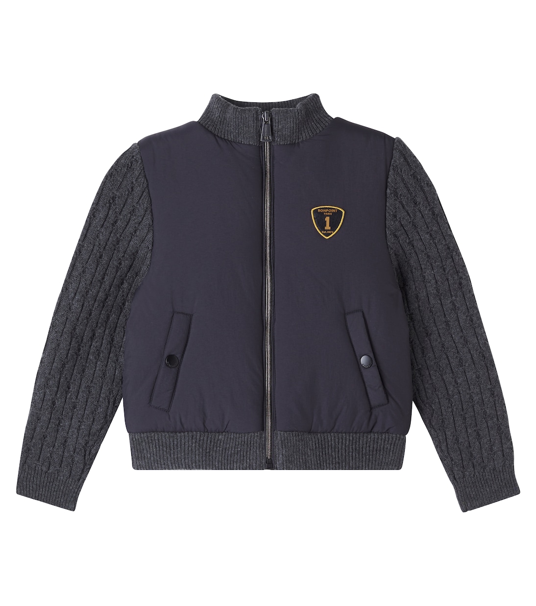 Жакет из ребристой ткани Jarod Bonpoint, Faux Noir
Жакет из ребристой ткани Jarod Bonpoint, Faux Noir