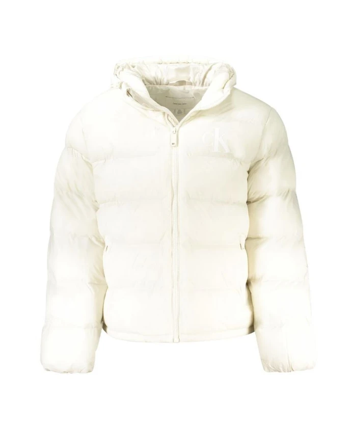 Куртка из полиамида с капюшоном и застежкой-молнией. Calvin Klein, белый
Куртка из полиамида с капюшоном и застежкой-молнией. Calvin Klein, белый