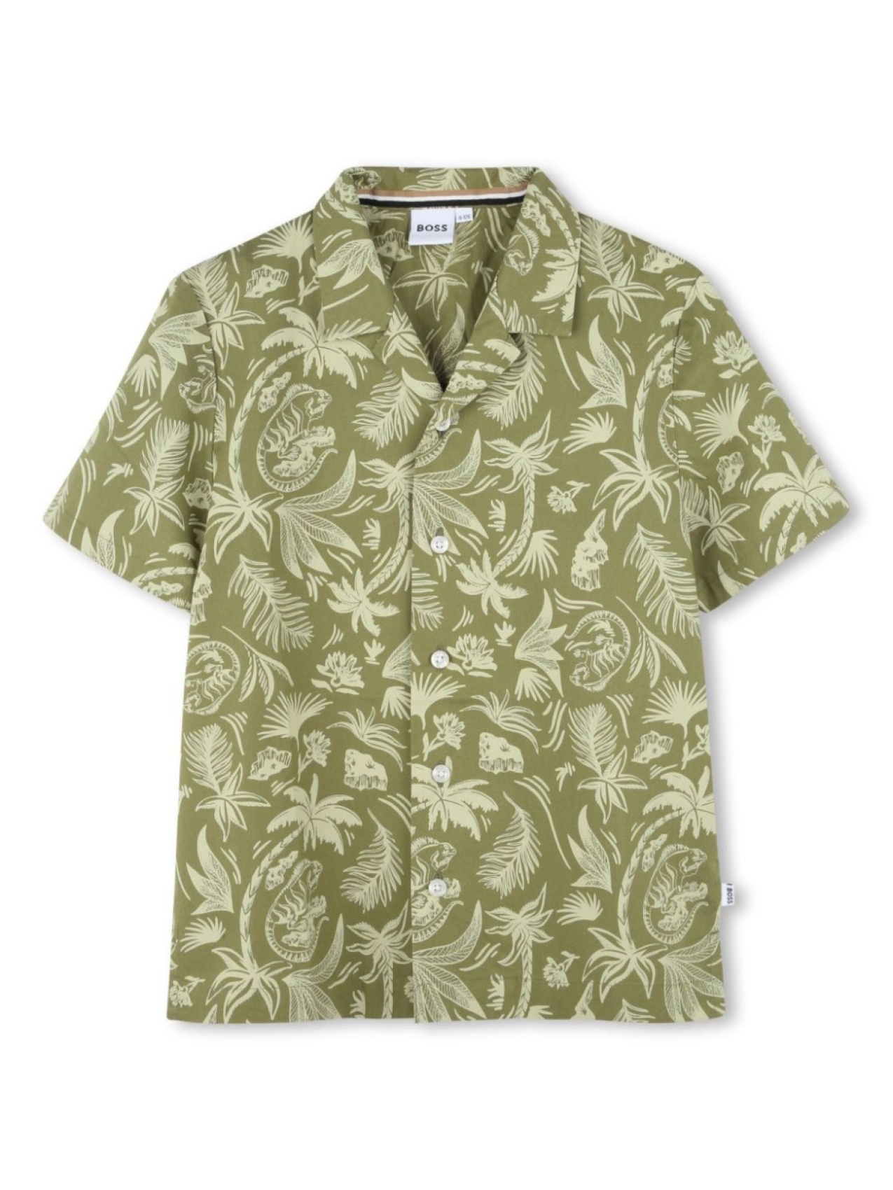 BOSS Kidswear рубашка с принтом, зеленый
BOSS Kidswear рубашка с принтом, зеленый