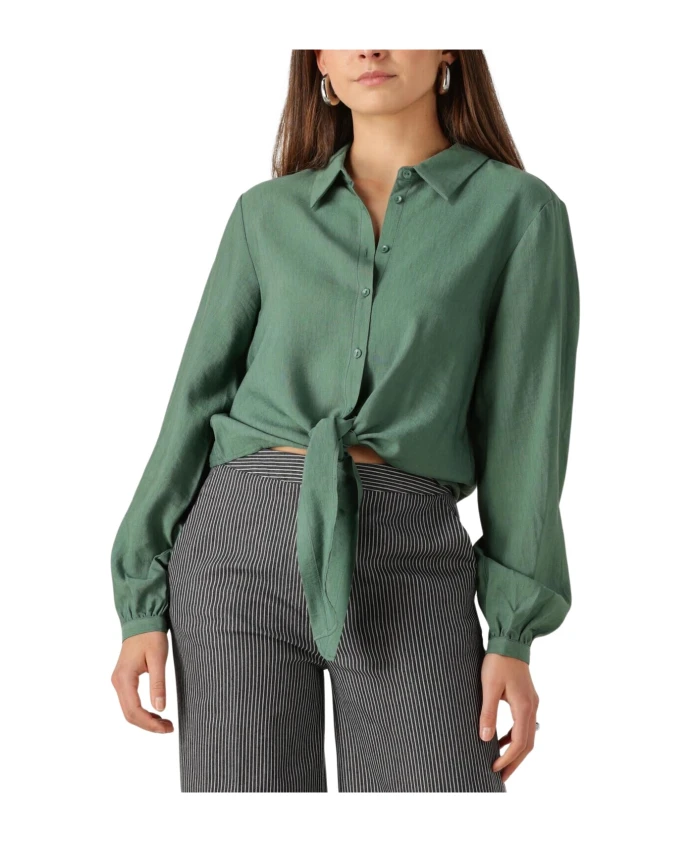 Рубашка Bois с длинными рукавами Another Label, зеленый
Рубашка Bois с длинными рукавами Another Label, зеленый