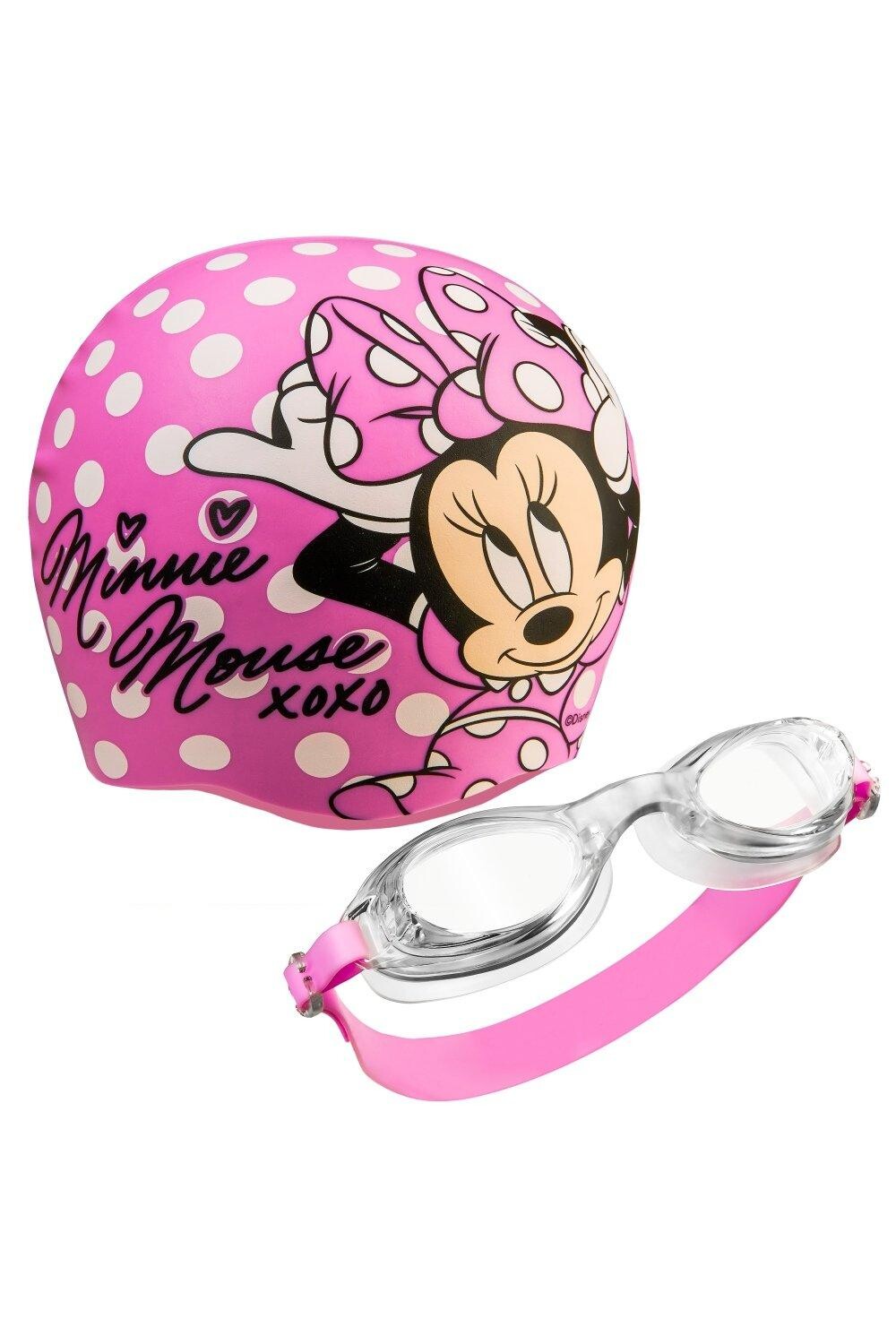 Шапочка для плавания и очки Минни Disney, розовый
Шапочка для плавания и очки Минни Disney, розовый