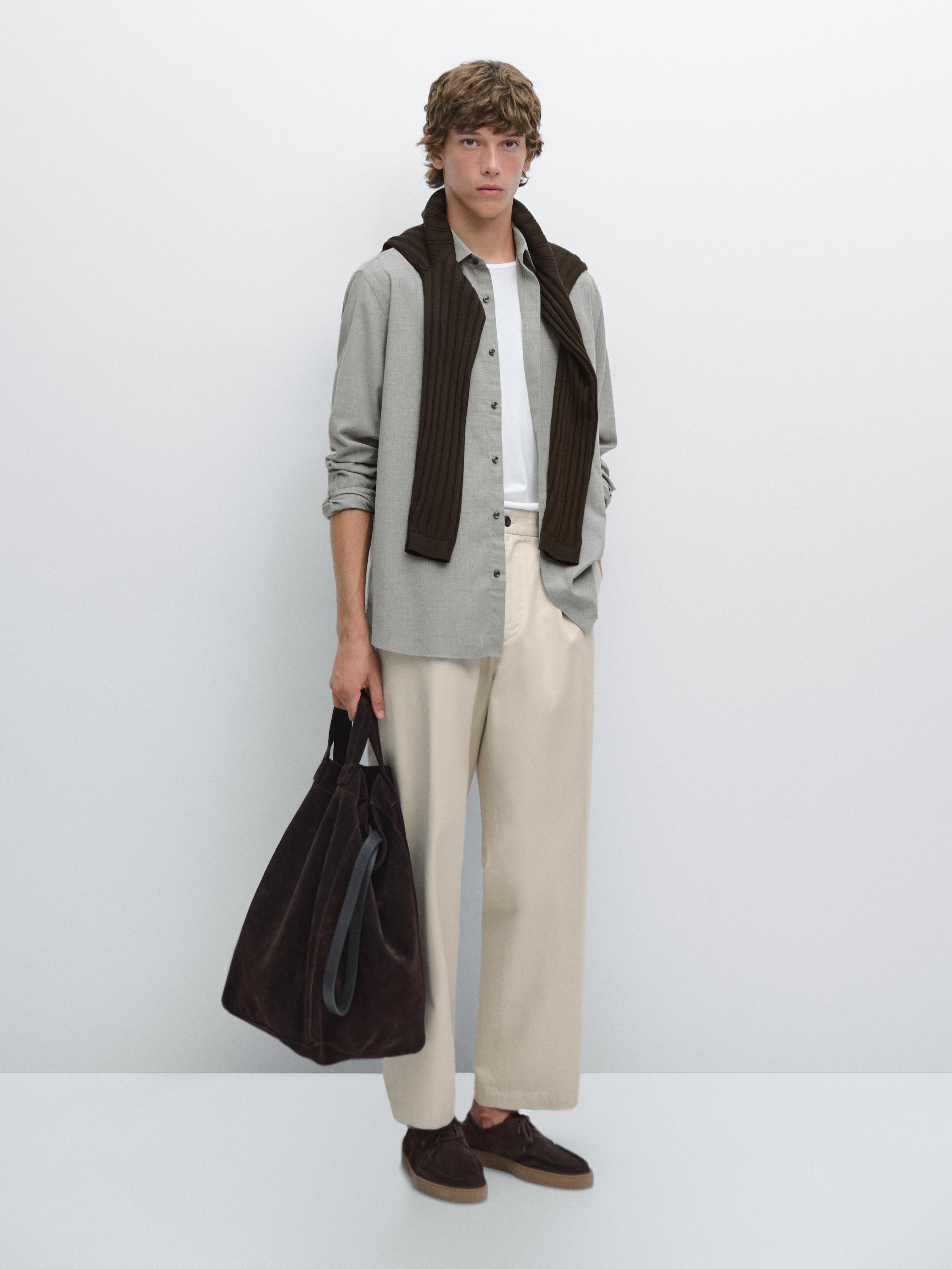 Рубашка Slim Fit из меланжевого твила Massimo Dutti, Grey Marl
Рубашка Slim Fit из меланжевого твила Massimo Dutti, Grey Marl