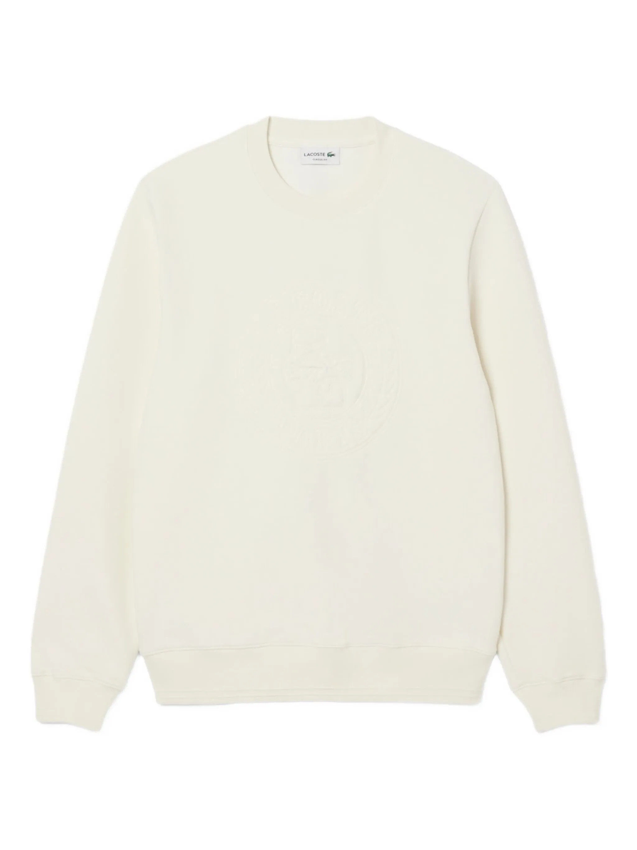 Толстовка с тисненым логотипом Lacoste, белый
Толстовка с тисненым логотипом Lacoste, белый