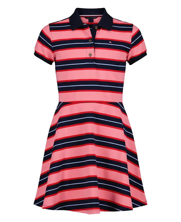 Детское поло-платье Varsity Stripe для девочек 7-16 лет Tommy Hilfiger, розовый
Детское поло-платье Varsity Stripe для девочек 7-16 лет Tommy Hilfiger, розовый