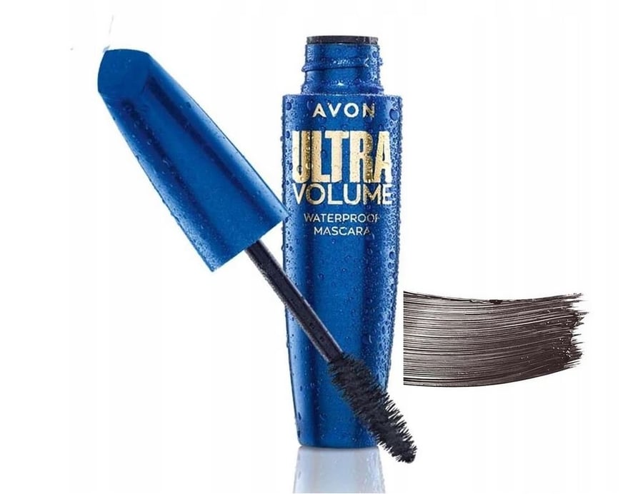 Avon, Ultra Volume, Brown Black Waterproof Mascara
Avon, Ultra Volume, Brown Black Waterproof Mascara