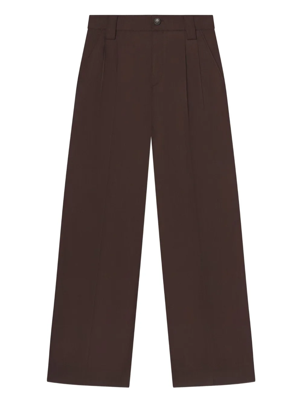 Брюки со складками A.L.C., коричневый
Брюки со складками A.L.C., коричневый