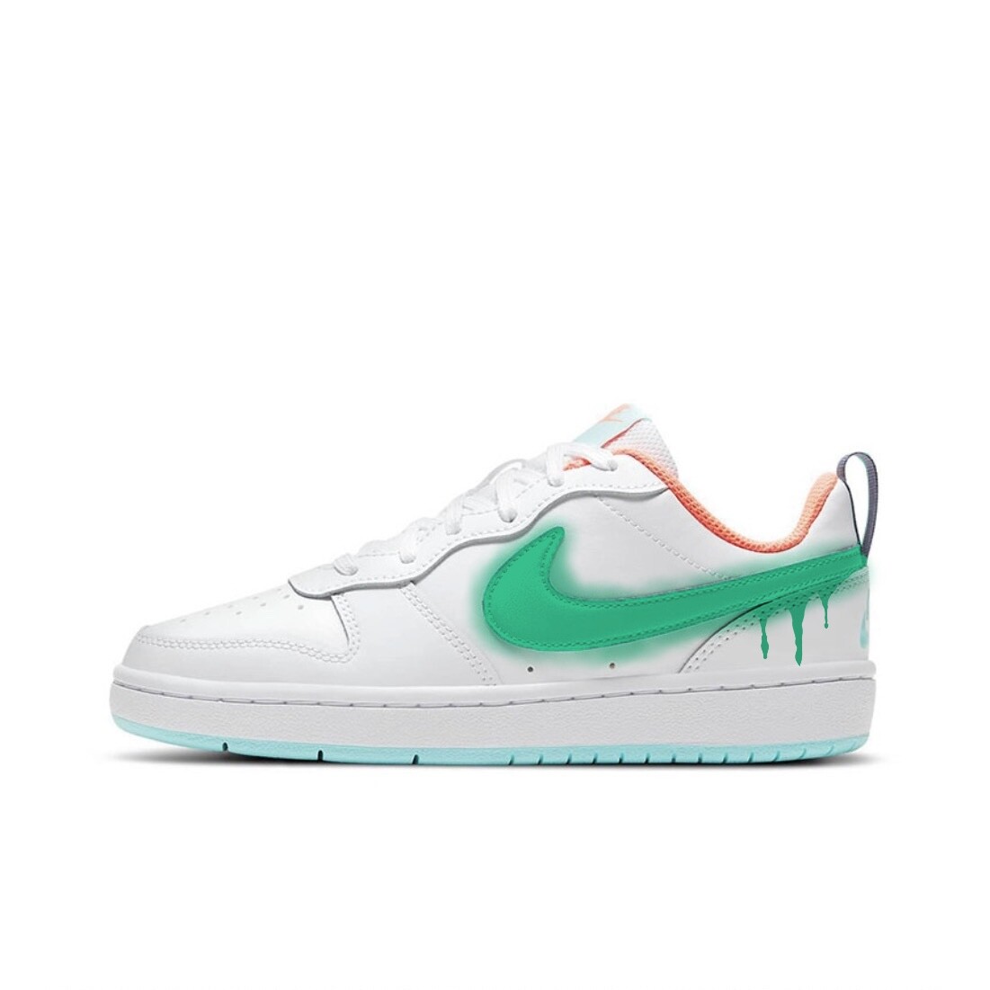 Кроссовки Nike Court Borough 2 Skateboarding Shoes Women's Low-top White/green, зеленый
Кроссовки Nike Court Borough 2 Skateboarding Shoes Women's Low-top White/green, зеленый
