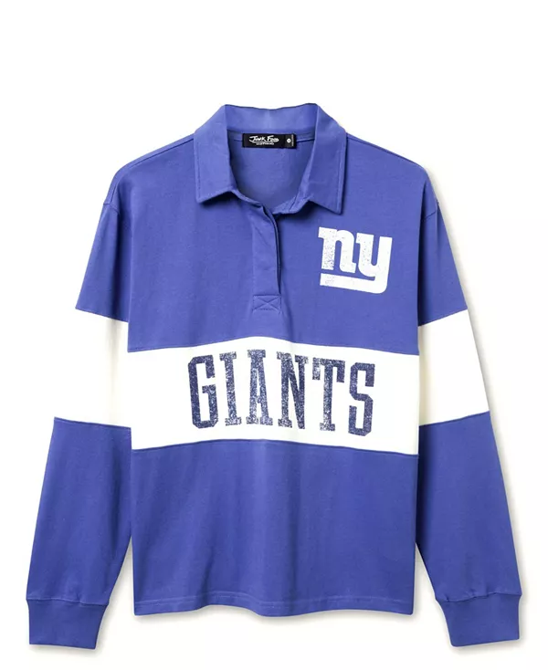 Женский свитер с длинным рукавом в стиле регби команды New York Giants (НФЛ) Junk Food Clothing, синий
Женский свитер с длинным рукавом в стиле регби команды New York Giants (НФЛ) Junk Food Clothing, синий