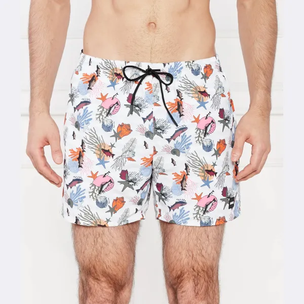 Шорты для плавания Piranha стандартного кроя Boss, белый
Шорты для плавания Piranha стандартного кроя Boss, белый