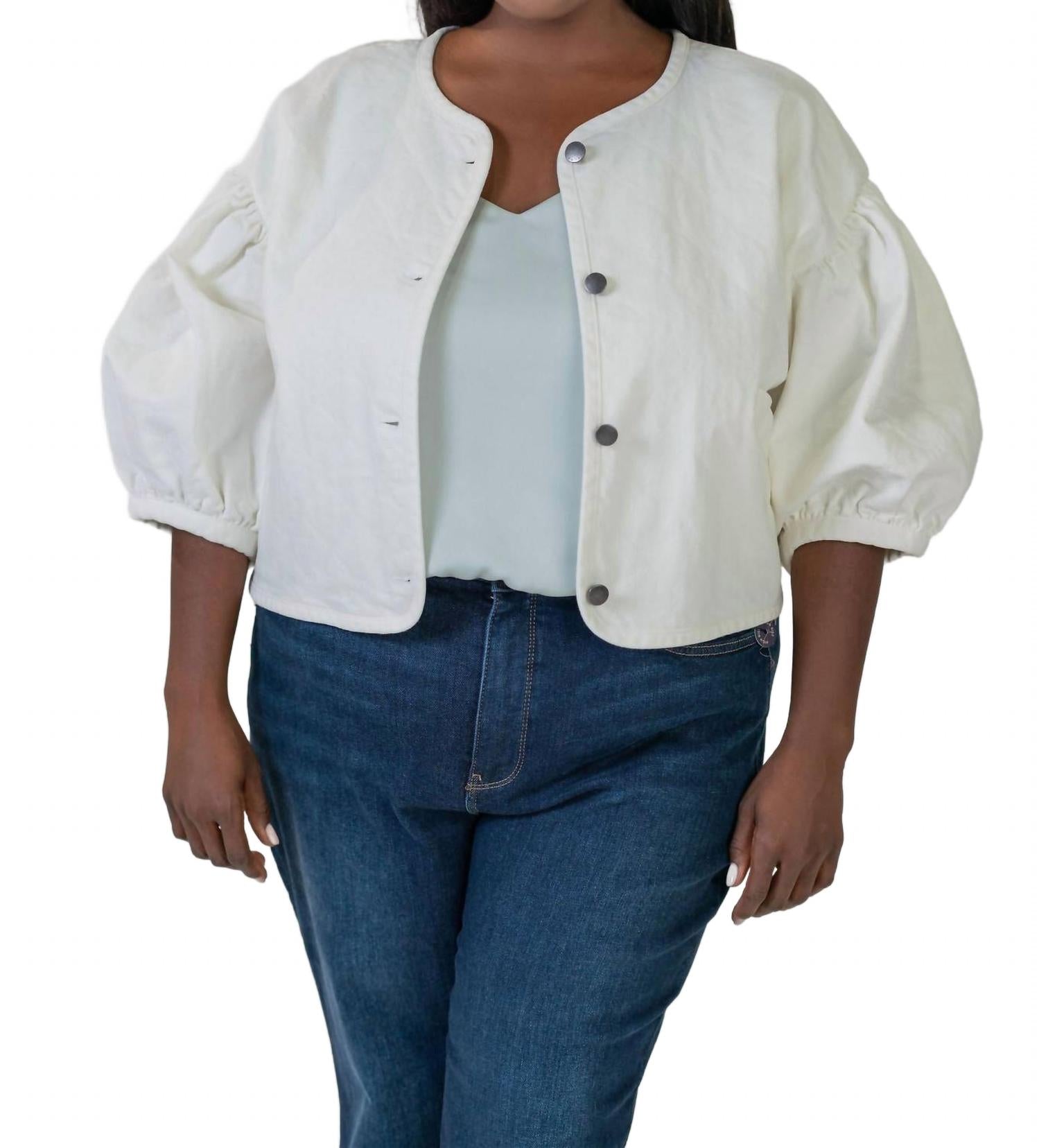 Tanya Taylor Куртка «Саманта» - размер плюс, цвет слоновой кости
Tanya Taylor Куртка «Саманта» - размер плюс, цвет слоновой кости