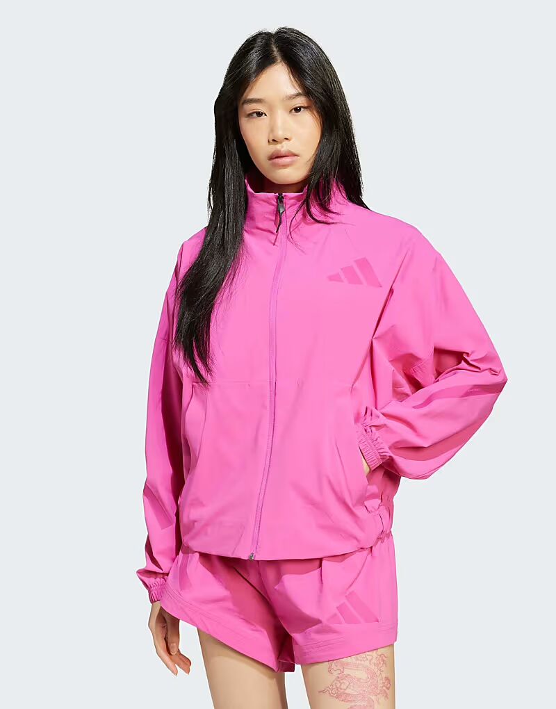 Adidas performance Adidas zne плетеный спортивный топ с молнией по всей длине в полупрозрачном цвете фуксии
Adidas performance Adidas zne плетеный спортивный топ с молнией по всей длине в полупрозрачном цвете фуксии