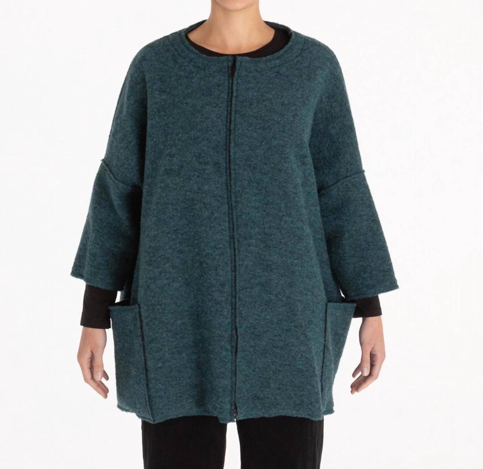 Куртка на молнии из вареной шерсти Deep Sea Cut loose, Deep Sea
Куртка на молнии из вареной шерсти Deep Sea Cut loose, Deep Sea