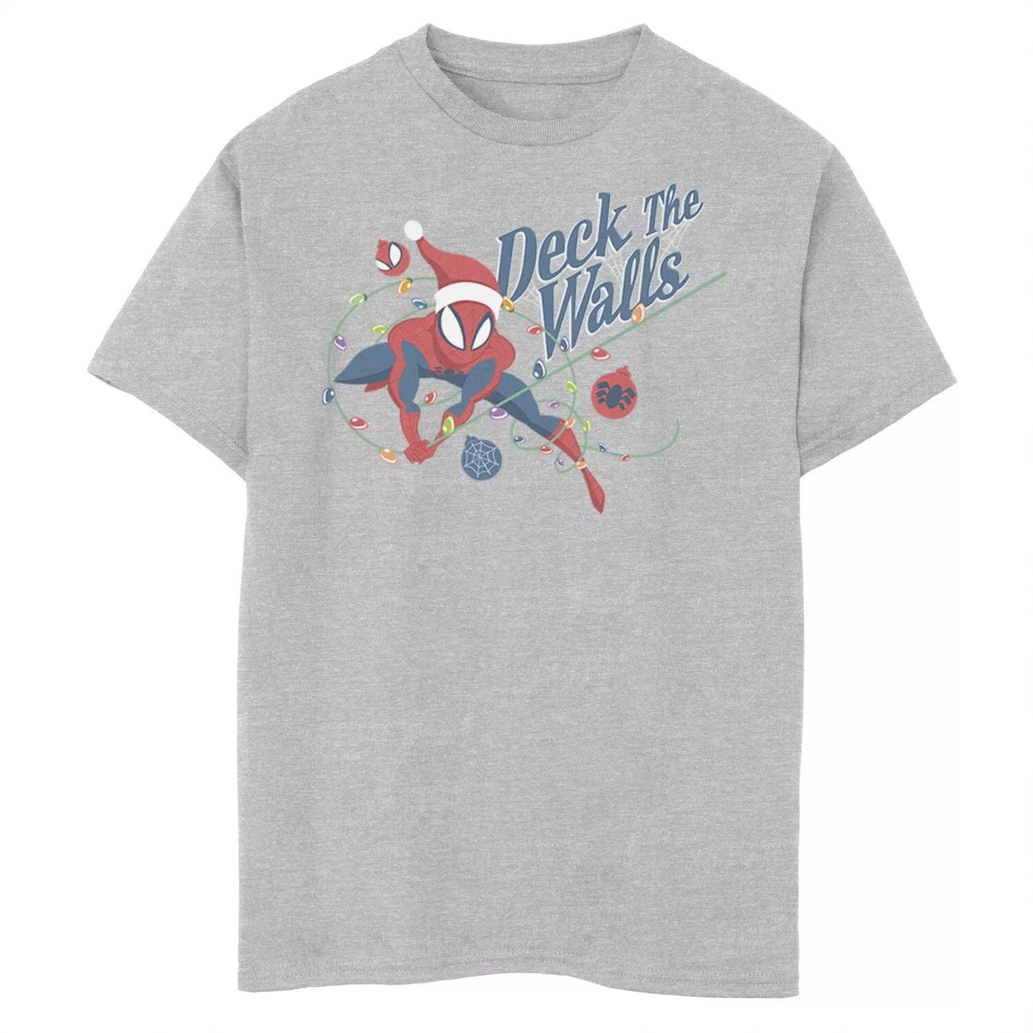 Футболка с праздничным рисунком Marvel Spider-Man Deck The Walls для мальчиков 8–20 лет Marvel
Футболка с праздничным рисунком Marvel Spider-Man Deck The Walls для мальчиков 8–20 лет Marvel