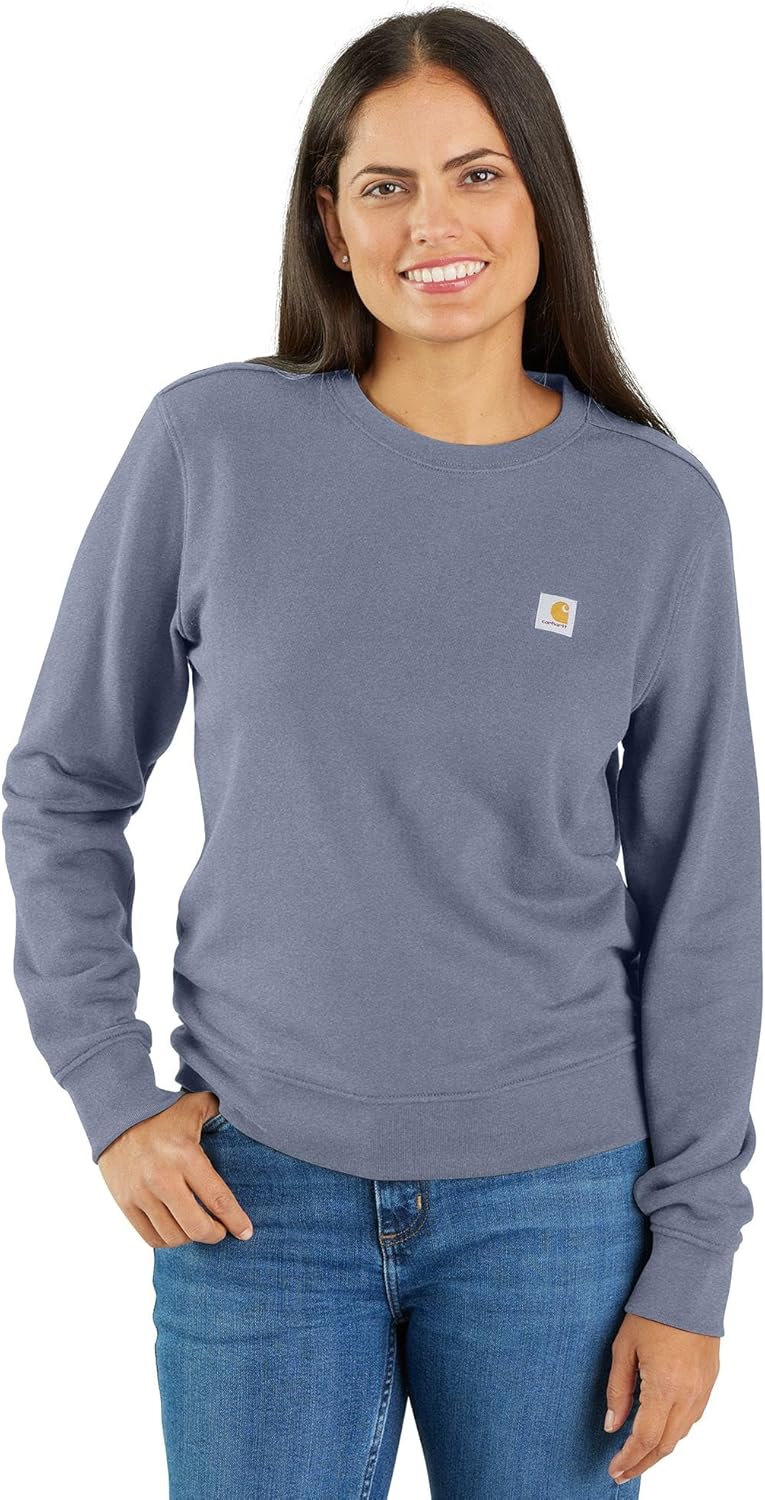Carhartt женская толстовка с круглым вырезом Relaxed Fit Midweight French Terry, Wisteria
Carhartt женская толстовка с круглым вырезом Relaxed Fit Midweight French Terry, Wisteria
