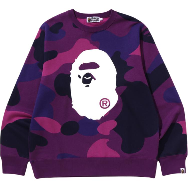 Bape цветной камуфляж толстовка детская A BATHING APE, фиолетовый
Bape цветной камуфляж толстовка детская A BATHING APE, фиолетовый