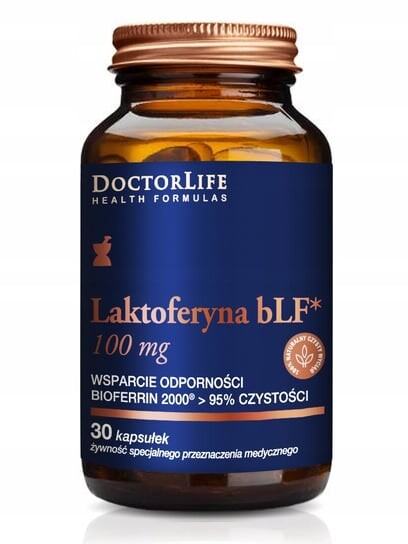 Doctor Life, Лактоферрин blf 100мг БАД для поддержки иммунитета 30 капсул
Doctor Life, Лактоферрин blf 100мг БАД для поддержки иммунитета 30 капсул
