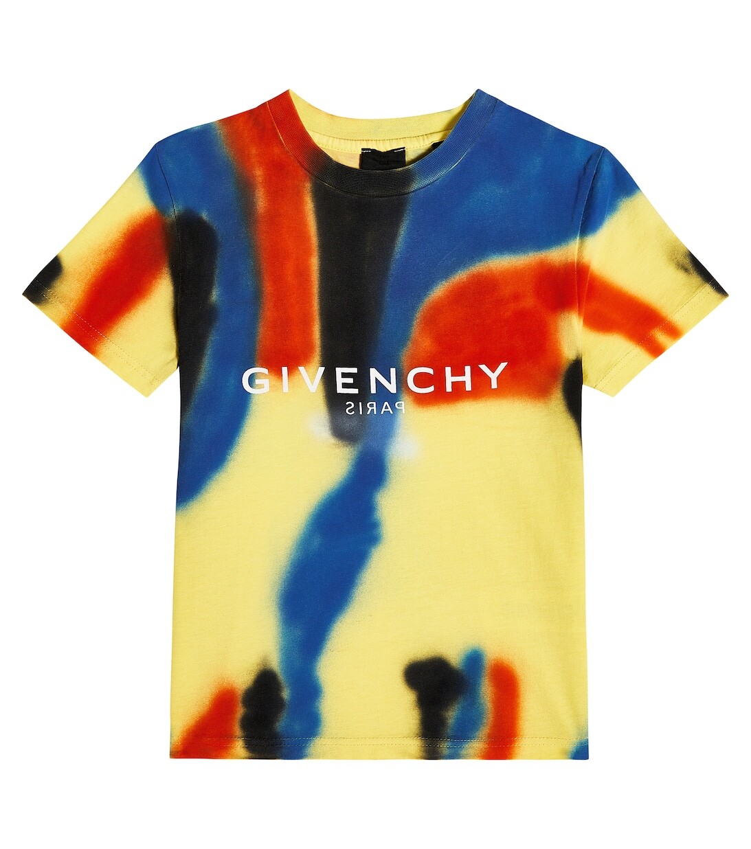 Футболка из хлопкового джерси с логотипом Givenchy Kids, разноцветный
Футболка из хлопкового джерси с логотипом Givenchy Kids, разноцветный