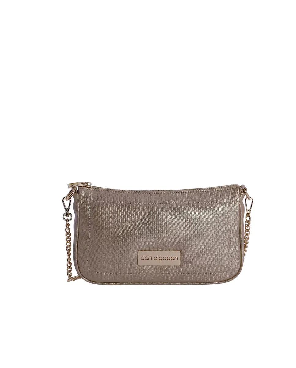 Женская сумка через плечо Lesly золотого цвета на молнии Don Algodón, золотой
Женская сумка через плечо Lesly золотого цвета на молнии Don Algodón, золотой