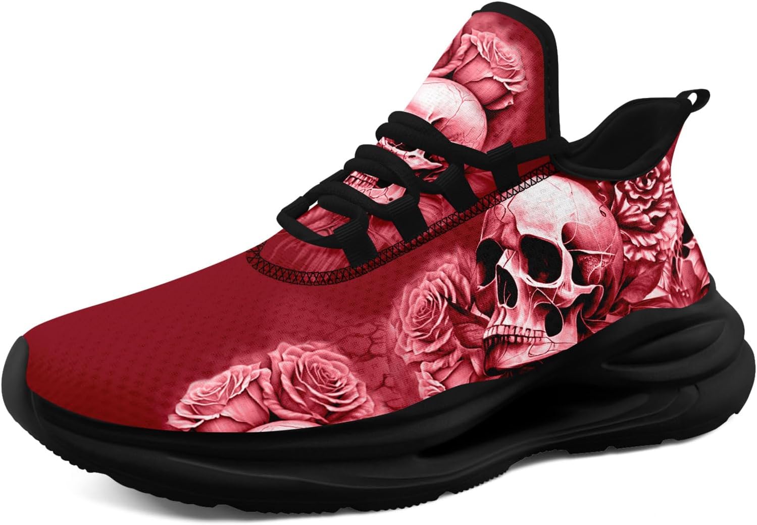 Кроссовки с черепом для мужчин и женщин, стильная элегантность, готические графические повседневные спортивные кроссовки для тенниса и тренировок Awsole, белый/черный/красный
Кроссовки с черепом для мужчин и женщин, стильная элегантность, готические графические повседневные спортивные кроссовки для тенниса и тренировок Awsole, белый/черный/красный