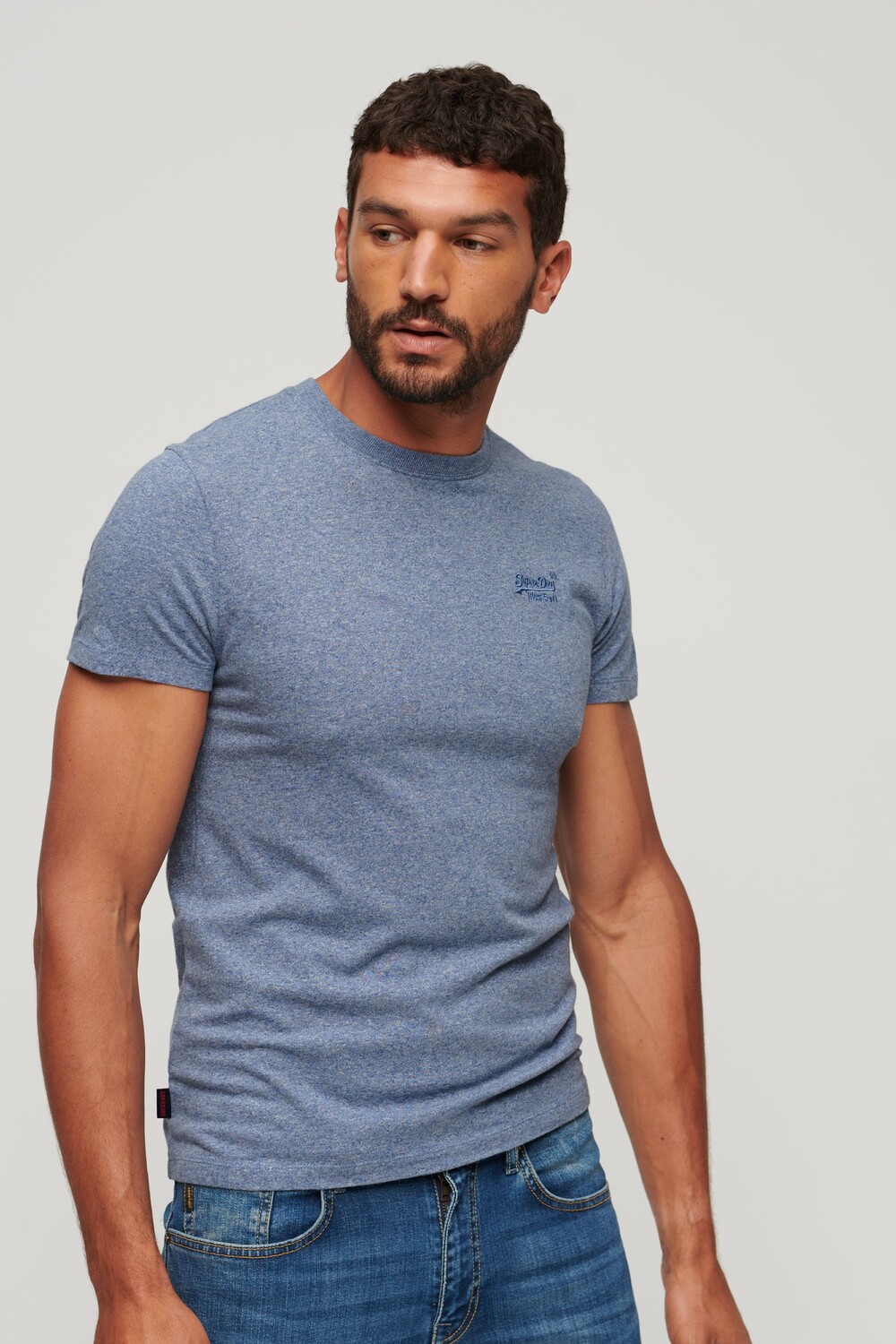 Футболка с вышитым винтажным логотипом Superdry, синий
Футболка с вышитым винтажным логотипом Superdry, синий