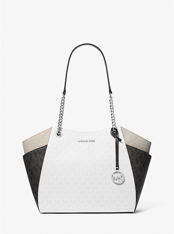 Большая сумка через плечо с фирменным логотипом в стиле колор-блок Jet set Michael Kors, мультиколор
Большая сумка через плечо с фирменным логотипом в стиле колор-блок Jet set Michael Kors, мультиколор