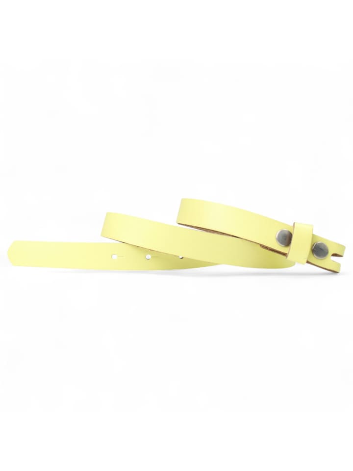 Кожаный ремень, сменный ремень лимонного цвета FRONHOFER
Кожаный ремень, сменный ремень лимонного цвета FRONHOFER