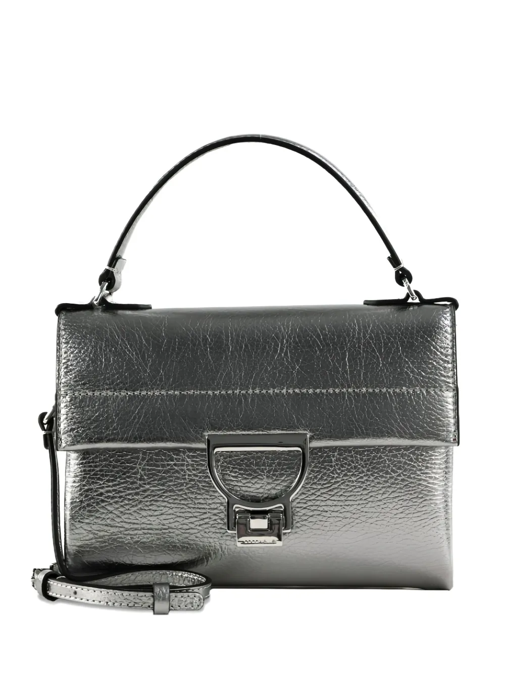 Сумка-тоут Arlettis из металлизированной кожи Coccinelle, серый
Сумка-тоут Arlettis из металлизированной кожи Coccinelle, серый