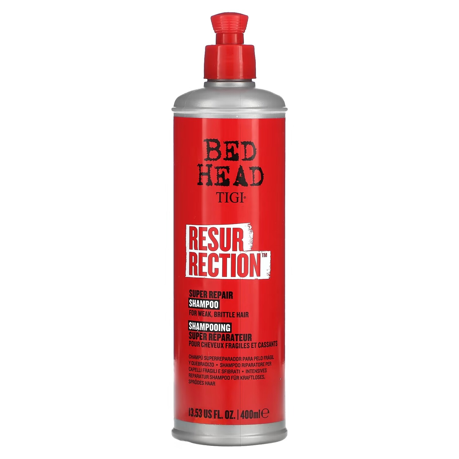 Шампунь TIGI Bed Head Resurrection Super Repair для слабых и ломких волос, 400 мл
Шампунь TIGI Bed Head Resurrection Super Repair для слабых и ломких волос, 400 мл