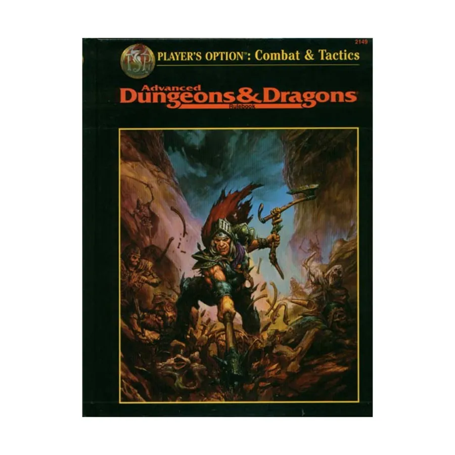 Player's Option - Combat & Tactics (2nd Printing), Advanced Dungeons & Dragons (2nd Edition) - Player's Guides & Books, мягкая обложка
Player's Option - Combat & Tactics (2nd Printing), Advanced Dungeons & Dragons (2nd Edition) - Player's Guides & Books, мягкая обложка