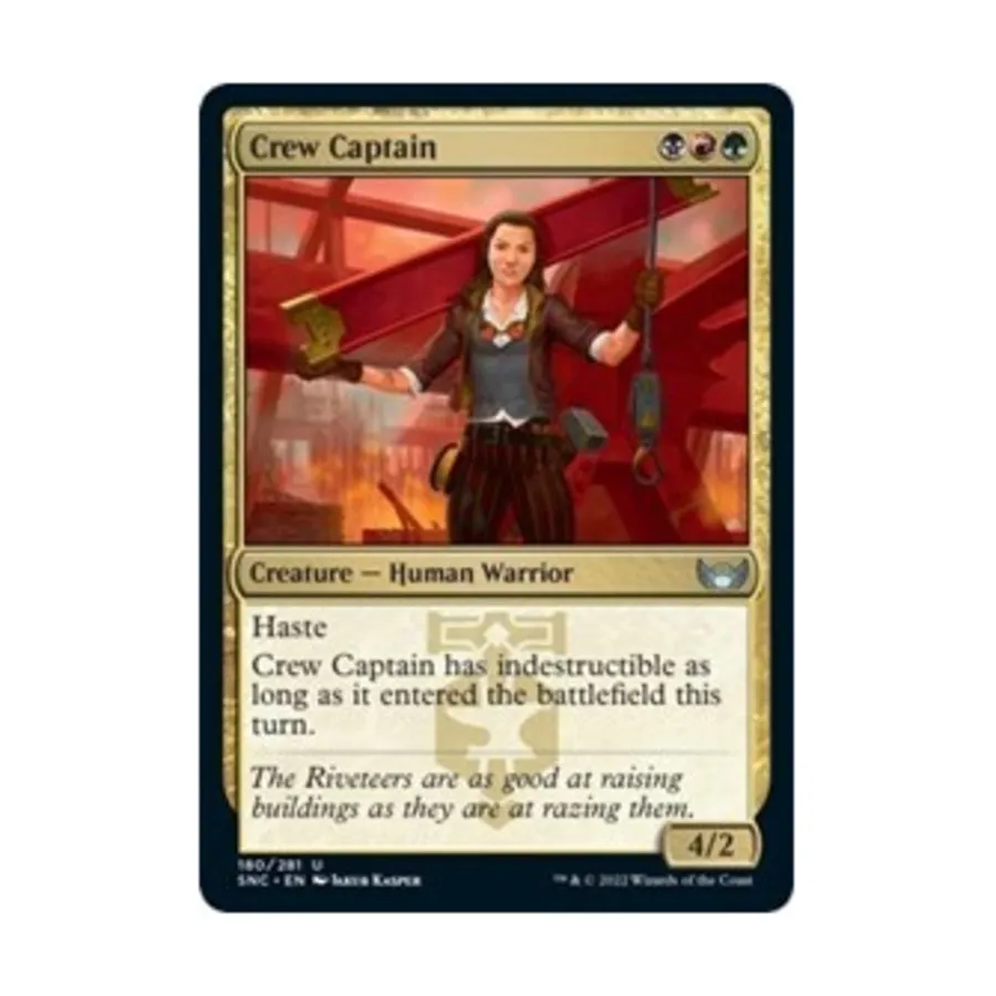 CCG Капитан экипажа (U), MTG - Streets of New Capenna
CCG Капитан экипажа (U), MTG - Streets of New Capenna