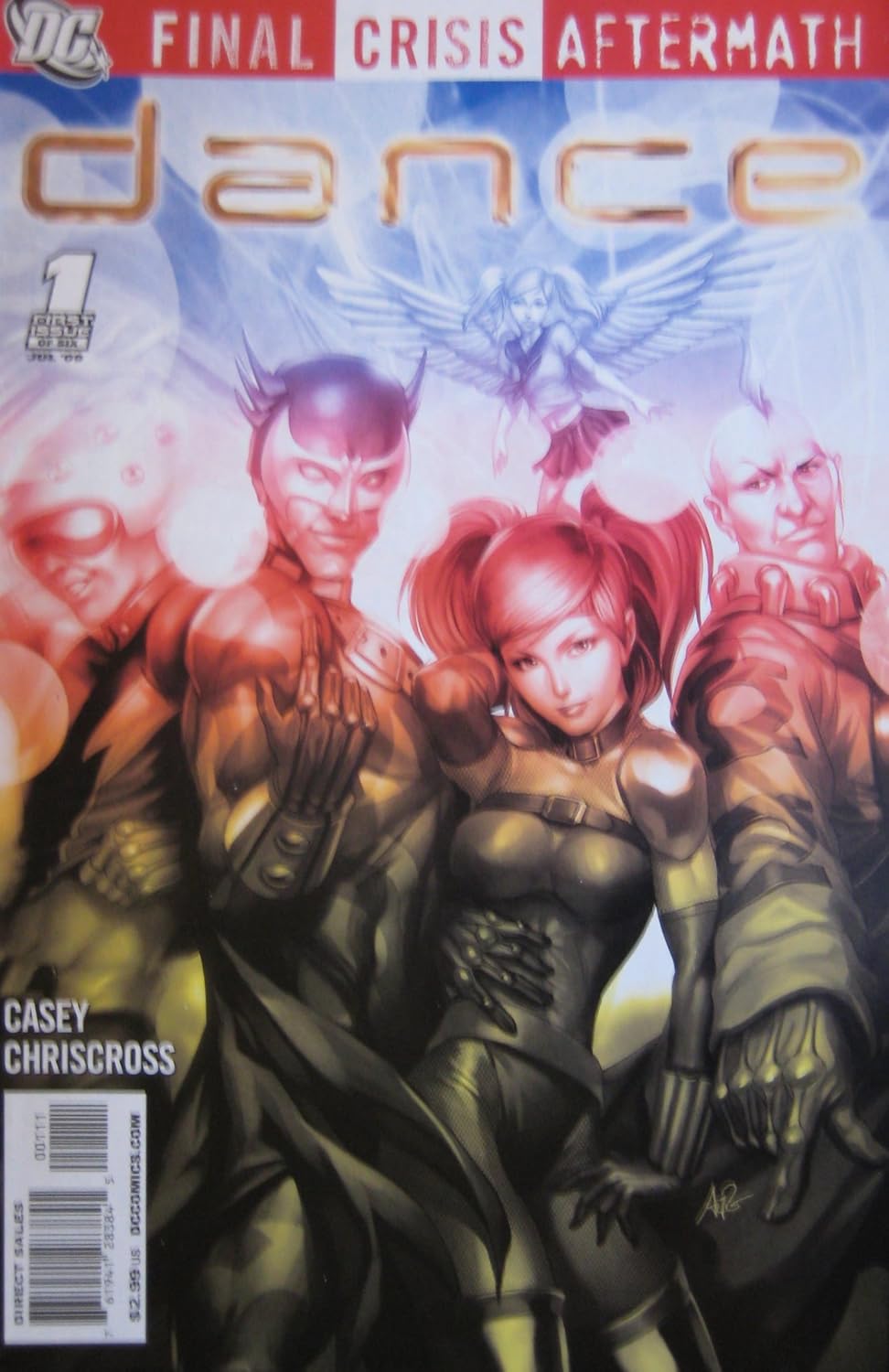 FINAL CRISIS AFTERMATH: DANCE #1 (of six), July 2009 (DC Comics)
FINAL CRISIS AFTERMATH: DANCE #1 (of six), July 2009 (DC Comics)