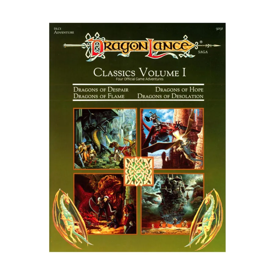 Модуль Dragonlance Classics #1 (2nd Printing), Dragonlance - Modules & Adventures 
Модуль Dragonlance Classics #1 (2nd Printing), Dragonlance - Modules & Adventures