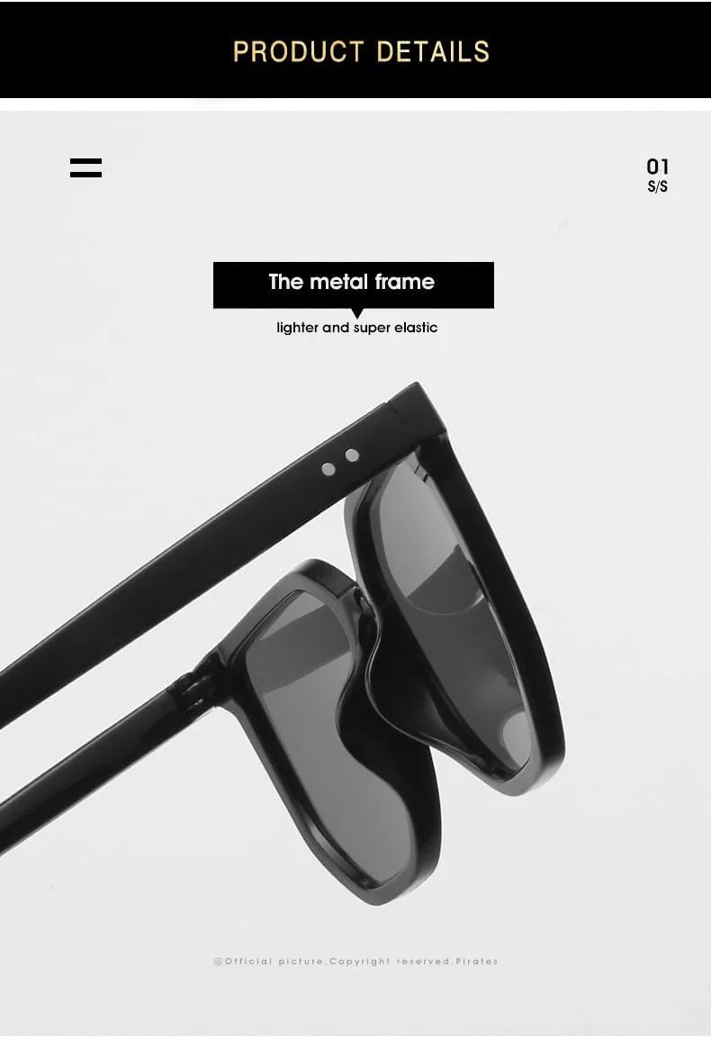 Мужские солнцезащитные очки для активного отдыха в крупной оправе, для водителей, женские солнцезащитные очки для поездок на работу и вечеринок Generic, White
Мужские солнцезащитные очки для активного отдыха в крупной оправе, для водителей, женские солнцезащитные очки для поездок на работу и вечеринок Generic, White