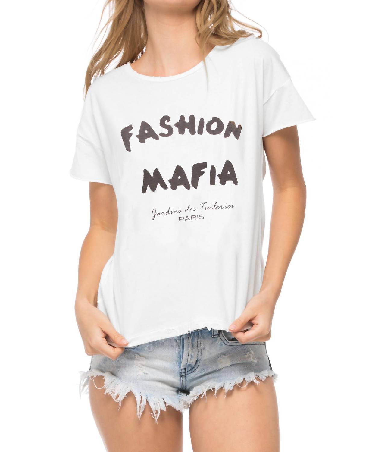 Футболка Fashion Mafia Lola Loose Tee белого цвета South Parade, белый
Футболка Fashion Mafia Lola Loose Tee белого цвета South Parade, белый