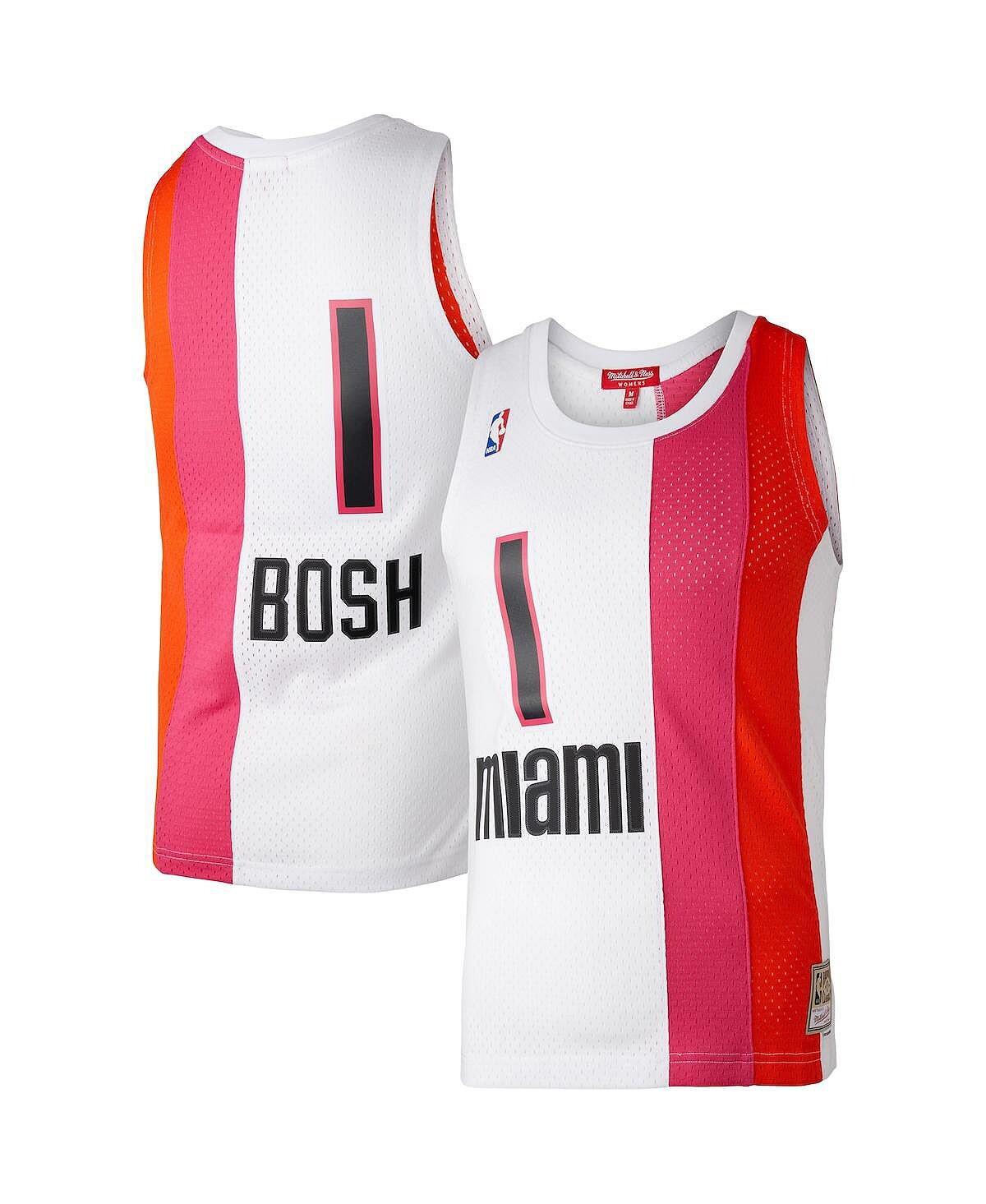 Женская белая майка Chris Bosh Miami Heat Hardwood Classics 2011 Swingman Mitchell & Ness, белый
Женская белая майка Chris Bosh Miami Heat Hardwood Classics 2011 Swingman Mitchell & Ness, белый