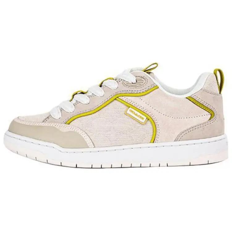 COACH Кроссовки C023 низкие для скейтбординга, мужские, бежевые
COACH Кроссовки C023 низкие для скейтбординга, мужские, бежевые