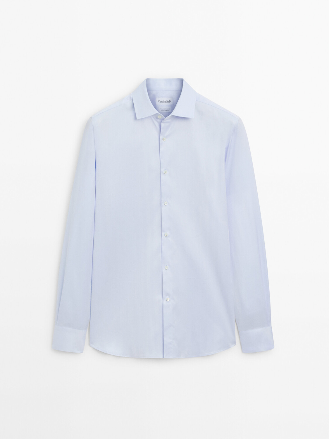 Рубашка облегающего кроя из 100% хлопка Massimo Dutti, голубой
Рубашка облегающего кроя из 100% хлопка Massimo Dutti, голубой