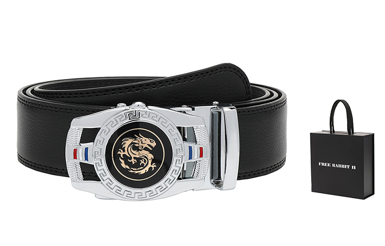 FREE RABBITⅡ Мужской кожаный ремень с автоматической пряжкой и тигровым принтом, Silver+Box Limited Edition
FREE RABBITⅡ Мужской кожаный ремень с автоматической пряжкой и тигровым принтом, Silver+Box Limited Edition