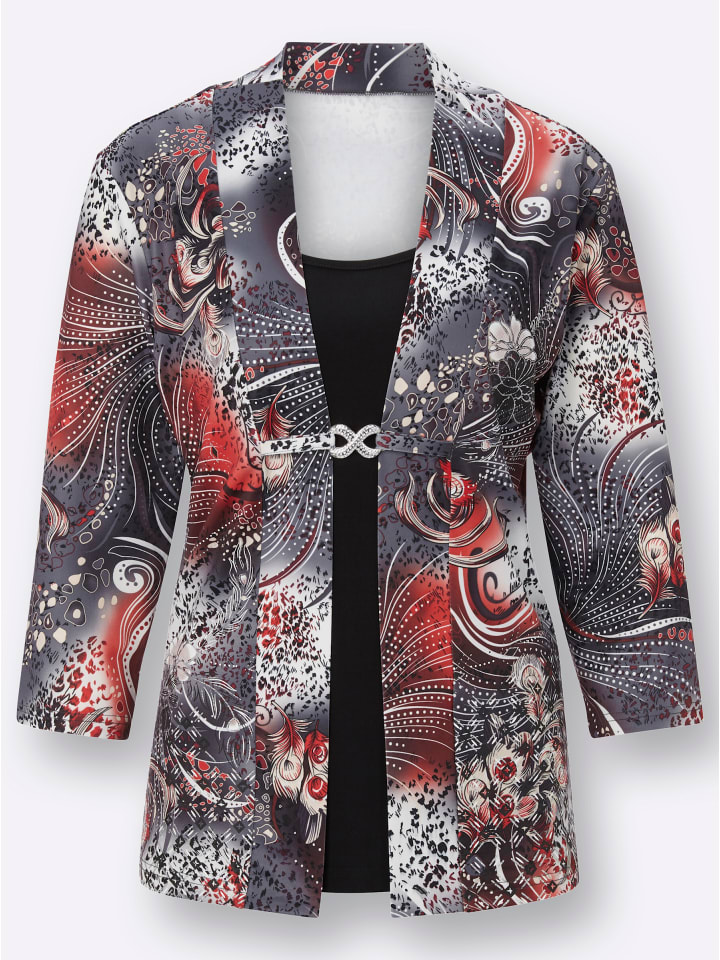 WITT WEIDEN Футболка 2-в-1 с красным узором, Красный, WITT WEIDEN Футболка 2-в-1 с красным узором
WITT WEIDEN Футболка 2-в-1 с красным узором, Красный, WITT WEIDEN Футболка 2-в-1 с красным узором