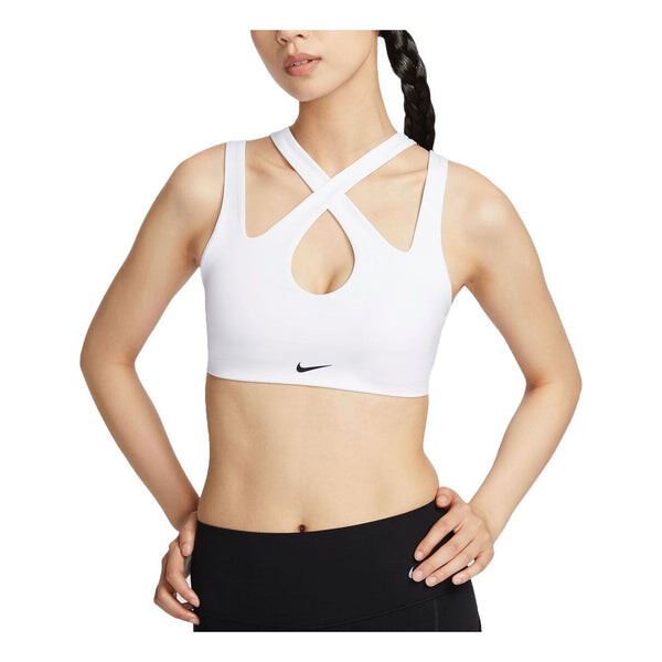 Топ фристайл легкая поддержка мягкий спортивный бюстгальтер азиатские размеры Nike, белый
Топ фристайл легкая поддержка мягкий спортивный бюстгальтер азиатские размеры Nike, белый