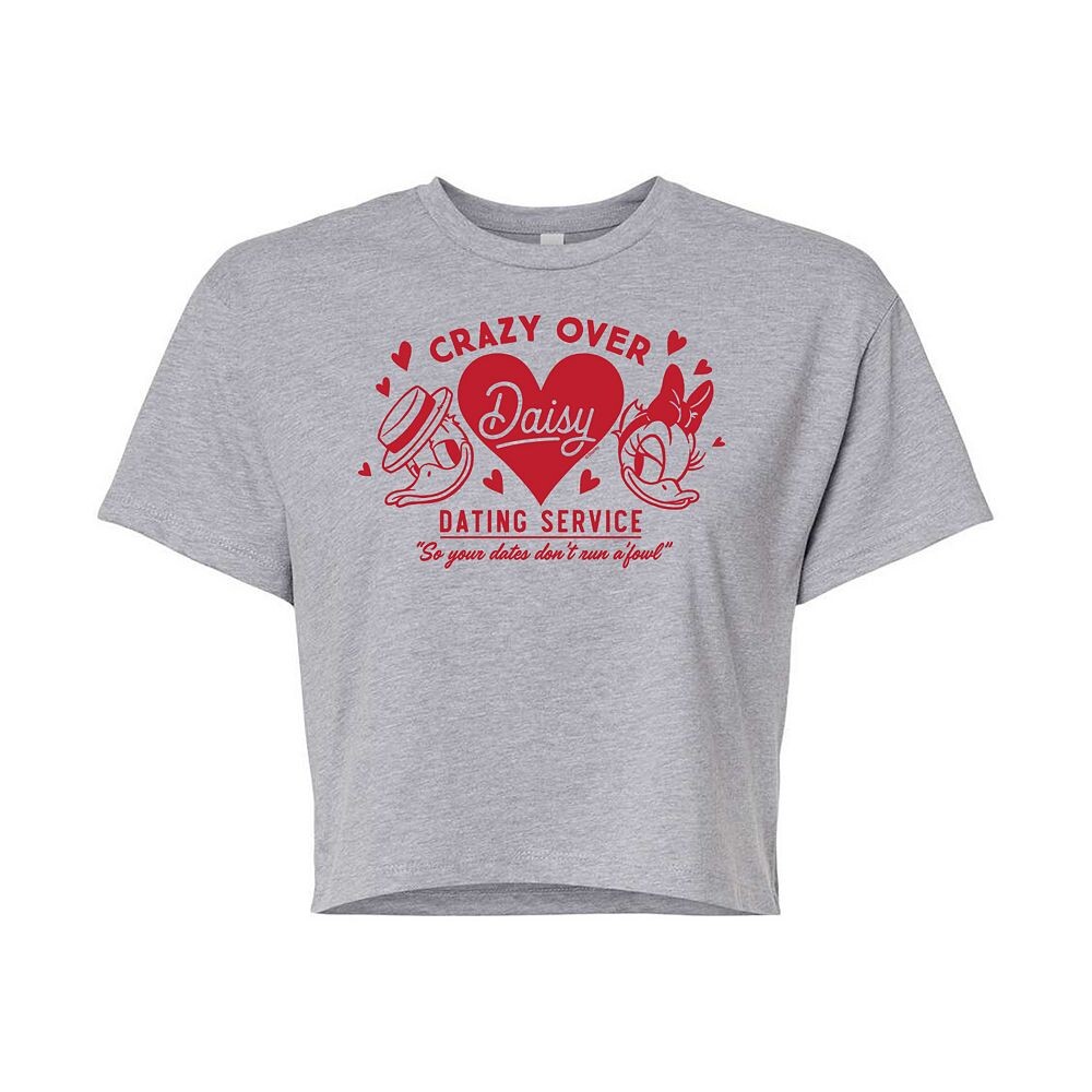 Сумасшедшая укороченная футболка Disney's Donald & Daisy Duck Juniors, серый
Сумасшедшая укороченная футболка Disney's Donald & Daisy Duck Juniors, серый