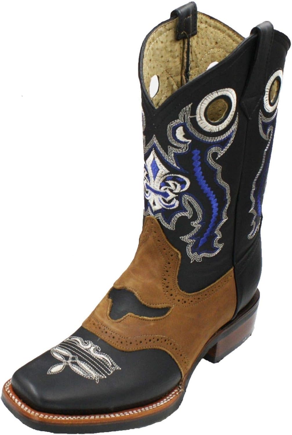 Мужские ковбойские вестерн-сапоги из натуральной кожи Dona Michi, черный
Мужские ковбойские вестерн-сапоги из натуральной кожи Dona Michi, черный