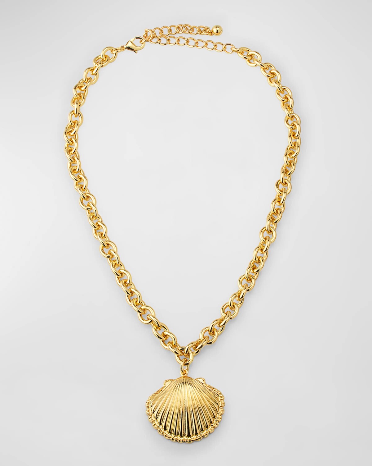 Позолоченное ожерелье с подвеской в виде ракушки Kenneth Jay Lane, цвет Gold
Позолоченное ожерелье с подвеской в виде ракушки Kenneth Jay Lane, цвет Gold