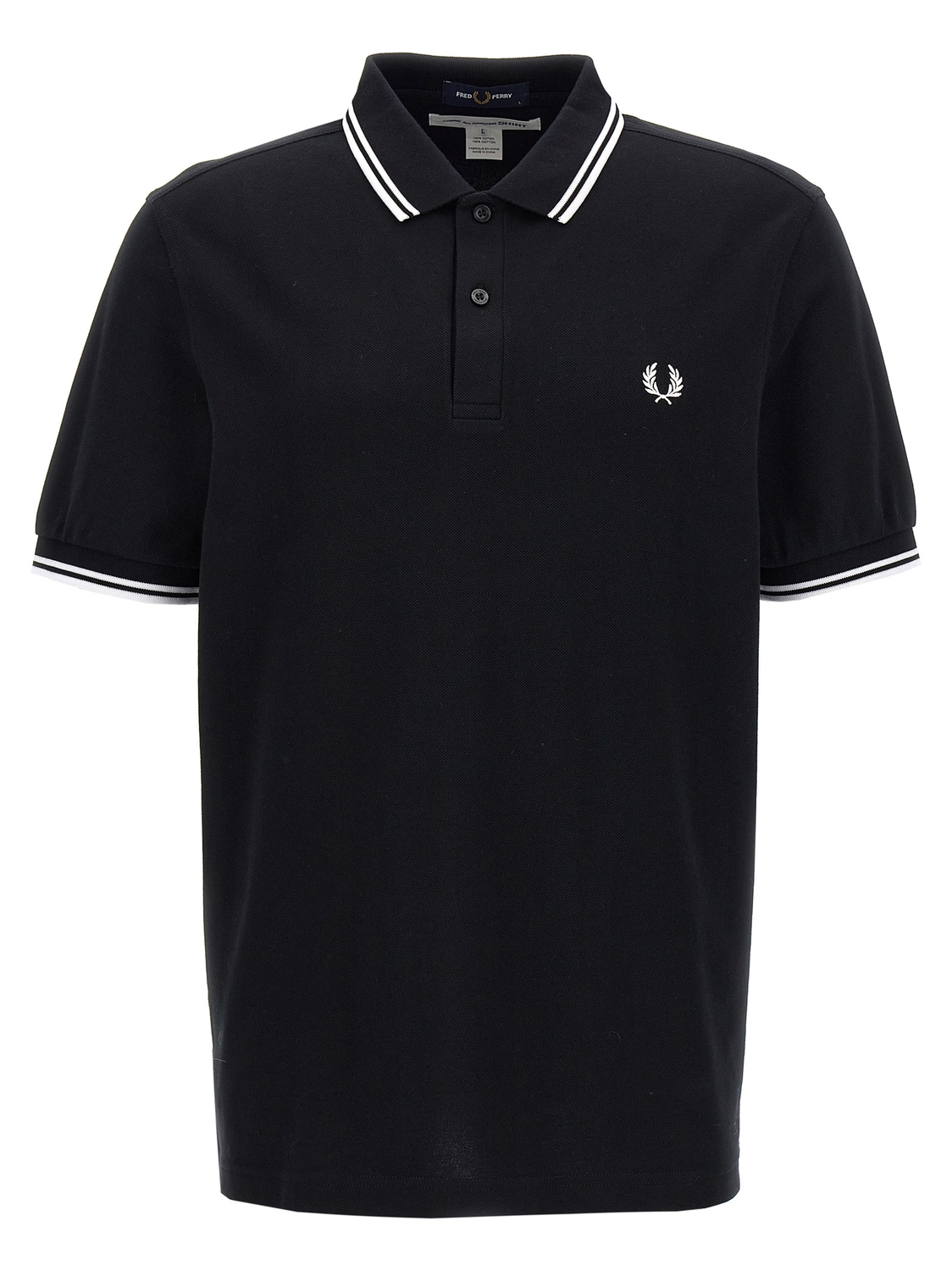 Поло Comme des Garçons Shirt x Fred Perry, черный
Поло Comme des Garçons Shirt x Fred Perry, черный