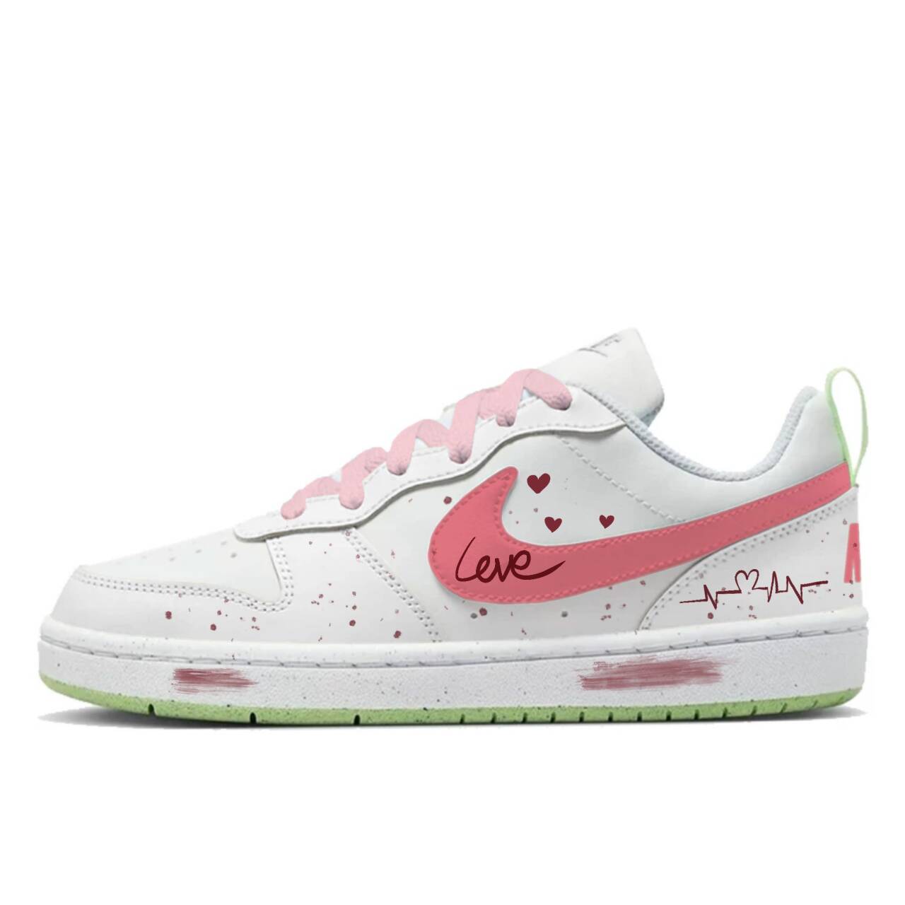 Детские нескользящие низкие кроссовки для скейтбординга Court Borough Nike, розовый
Детские нескользящие низкие кроссовки для скейтбординга Court Borough Nike, розовый