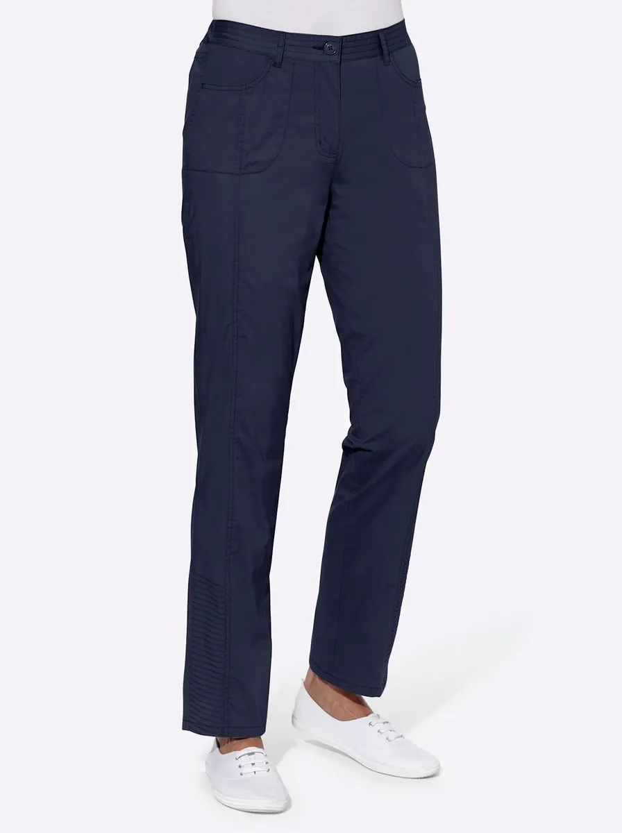 Casual Looks эластичные брюки, синий
Casual Looks эластичные брюки, синий