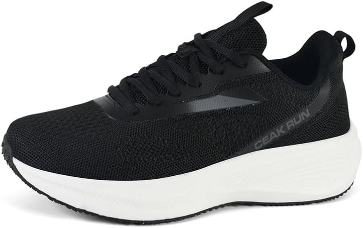 Мужские кроссовки с круглым носком, дышащей сеткой, шнуровкой и толстой подошвой, легкие низкие спортивные туфли, подходящие для повседневных прогулок, путешествий, ходьбы и тенниса Igzbibg, черный
Мужские кроссовки с круглым носком, дышащей сеткой, шнуровкой и толстой подошвой, легкие низкие спортивные туфли, подходящие для повседневных прогулок, путешествий, ходьбы и тенниса Igzbibg, черный