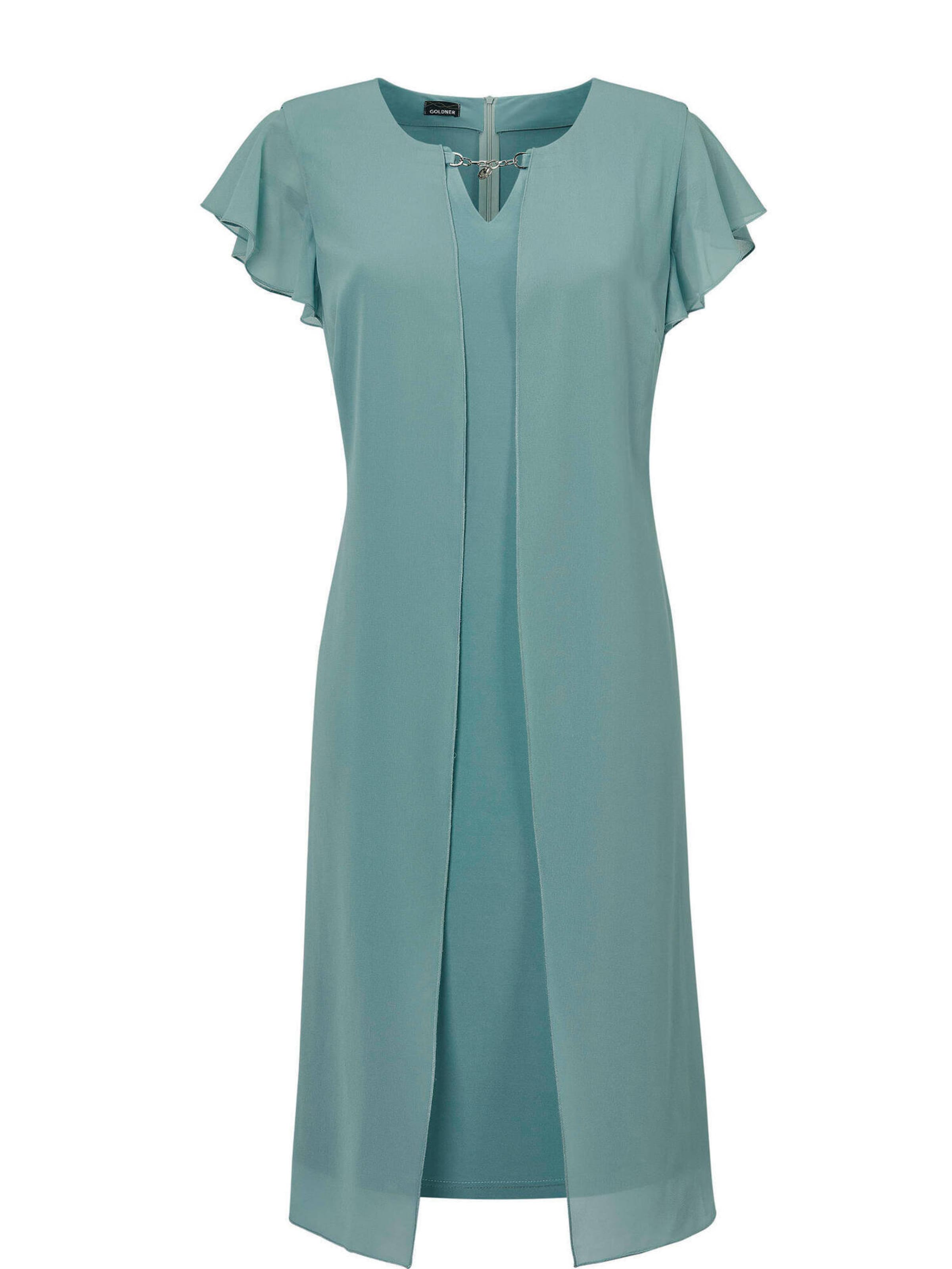 Goldner Платье-футляр в зеленом цвете
Goldner Платье-футляр в зеленом цвете
