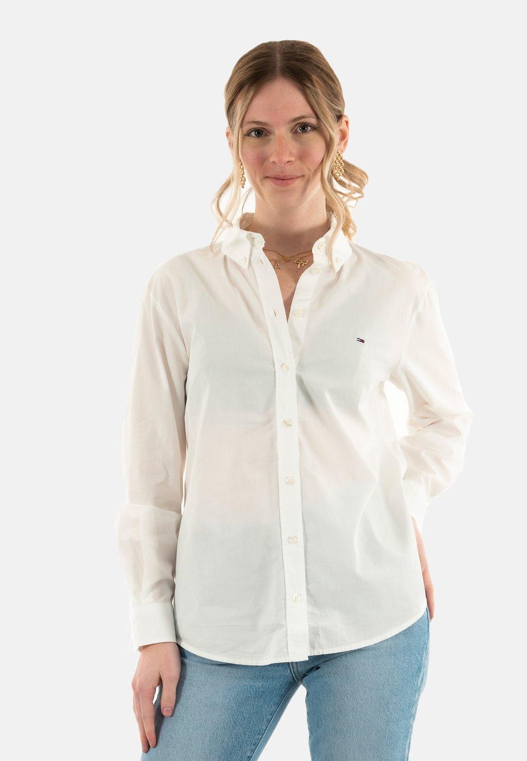 Блузка на пуговицах Tommy Jeans, белый
Блузка на пуговицах Tommy Jeans, белый