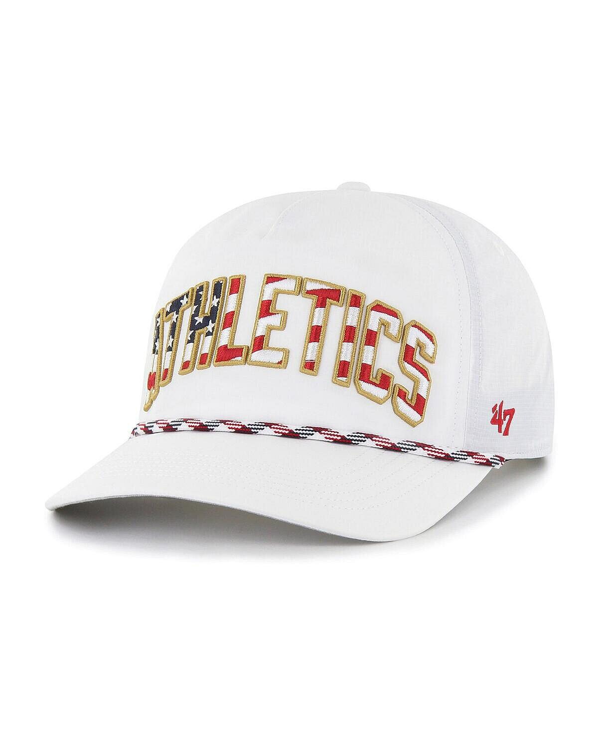 Мужская белая кепка с флагом Oakland Athletics '47 '47 Flutter Hitch Snapback '47 Brand
Мужская белая кепка с флагом Oakland Athletics '47 '47 Flutter Hitch Snapback '47 Brand